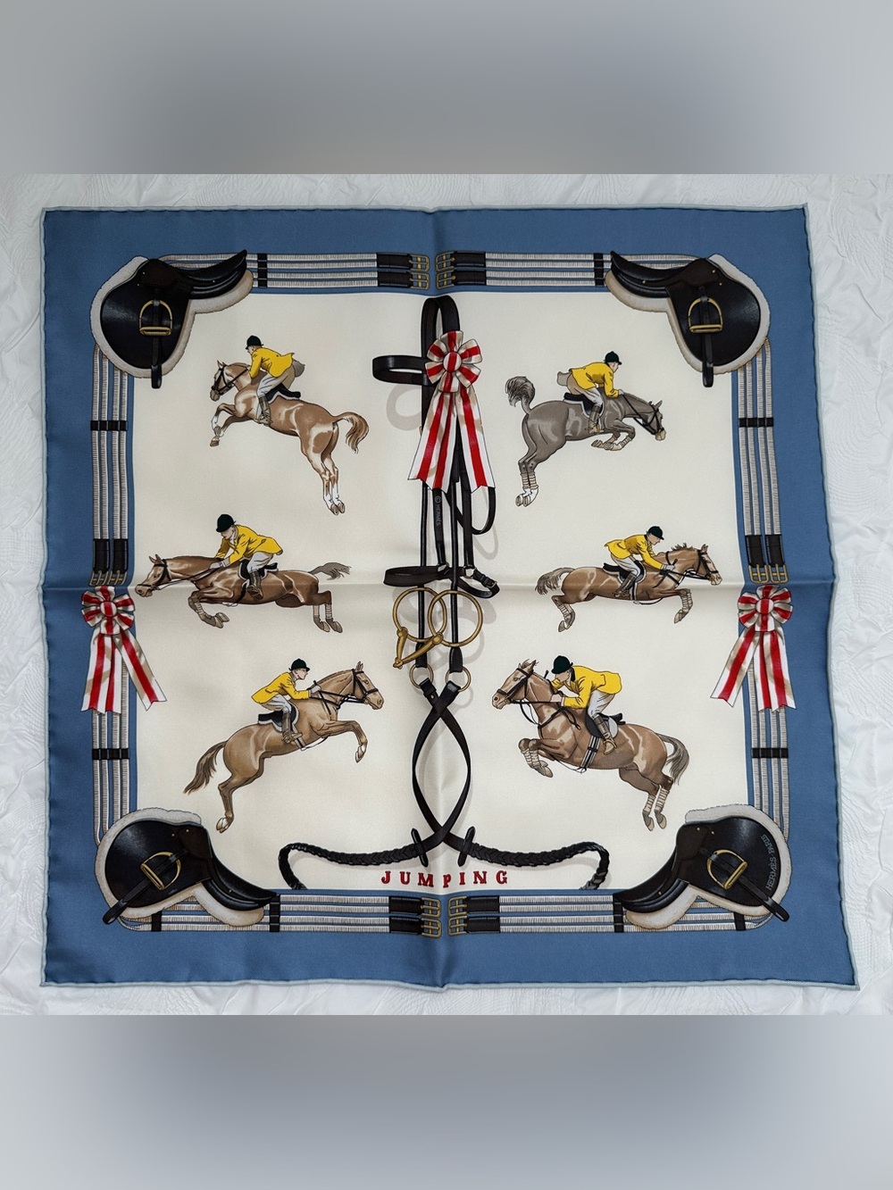 Hermes Jumping scarf 45